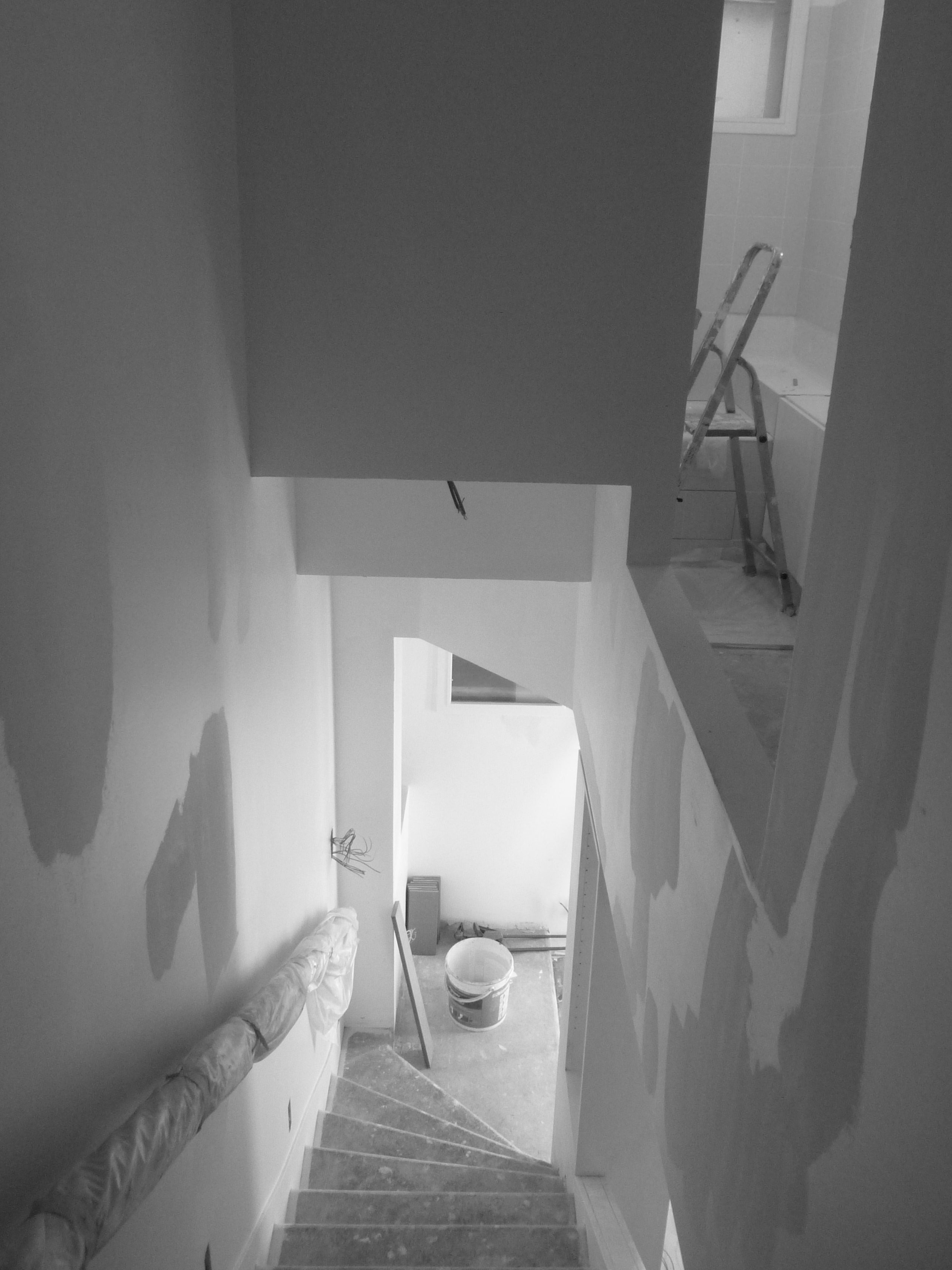 abbr architectes renovation restructuration paris 5 appartement duplex CHANTIER